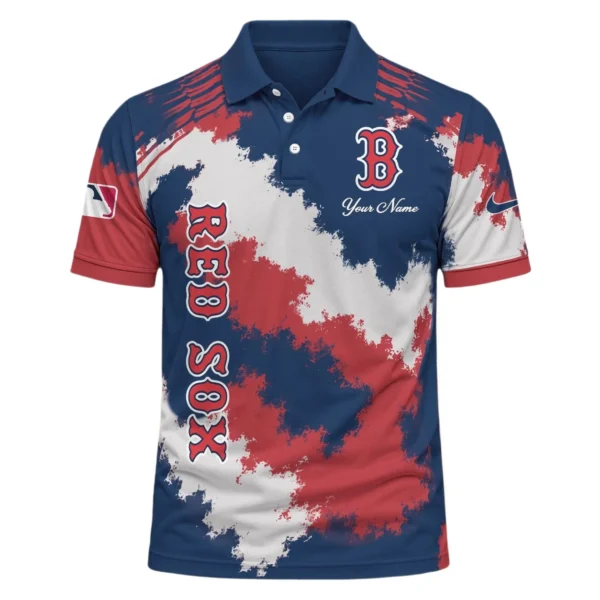 Boston Red Sox Polo Shirt Personalize Name New Limited