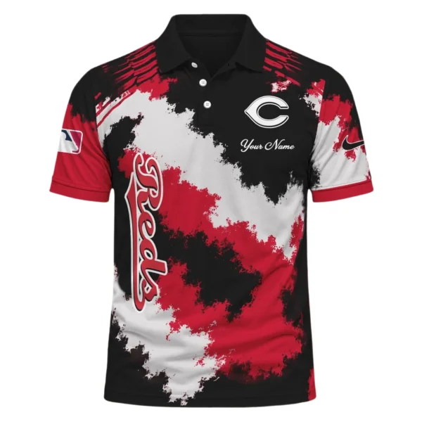 Cincinnati Reds Polo Shirt Personalize Name New Limited