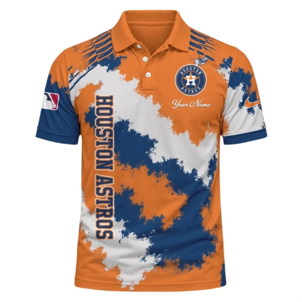 Houston Astros Polo Shirt Personalize Name New Limited