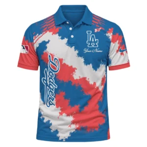 Los Angeles Dodgers Polo Shirt Personalize Name New Limited