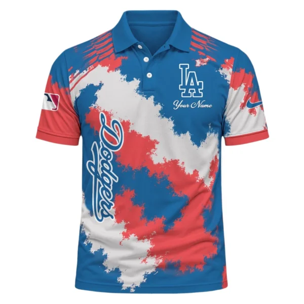 Los Angeles Dodgers Polo Shirt Personalize Name New Limited