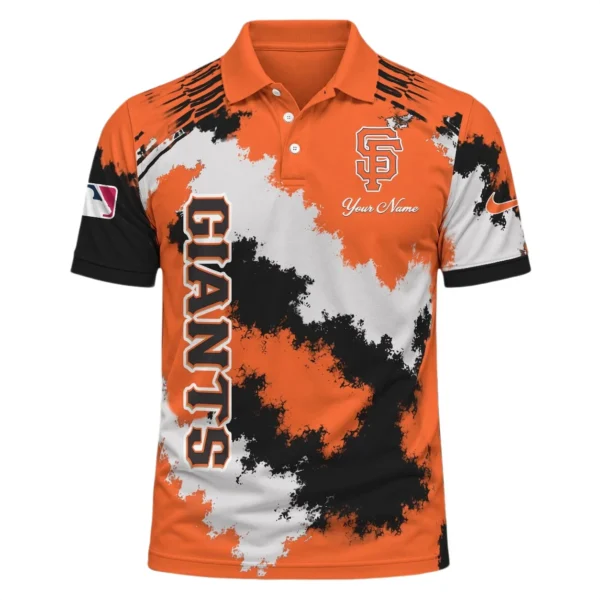 San Francisco Giants Polo Shirt Personalize Name New Limited
