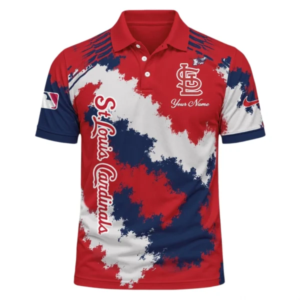 St. Louis Cardinals Polo Shirt Personalize Name New Limited