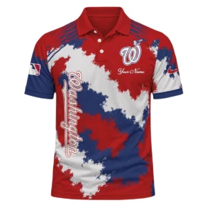 Washington Nationals Polo Shirt Personalize Name New Limited