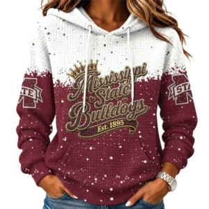 Mississippi State Bulldogs Women’s Waffle Pullover Hoodie 2026 Limited