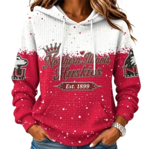 Northern Illinois Huskies Women’s Waffle Pullover Hoodie 2026 Limited