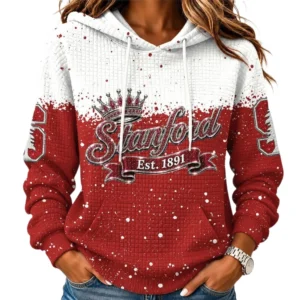Stanford Cardinal Women’s Waffle Pullover Hoodie 2026 Limited