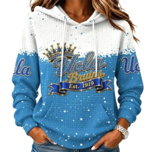 UCLA Bruins Women’s Waffle Pullover Hoodie 2026 Limited