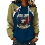 Georgia Tech Yellow Jackets x Freedom American Women’s Waffle Pullover Hoodie 2026 Limited