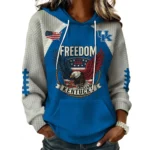 Kentucky Wildcats x Freedom American Women’s Waffle Pullover Hoodie 2026 Limited