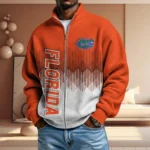Florida Gators Full Zip Hoodies 2027 Men Waffle Knit Long Sleeve Sweatshirt