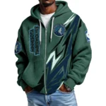 Minnesota Timberwolves Full-Zip Hooded Sweatshirt Waffle Knit 2027