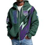 Sacramento Kings Full-Zip Hooded Sweatshirt Waffle Knit 2027