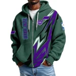 Utah Jazz Full-Zip Hooded Sweatshirt Waffle Knit 2027
