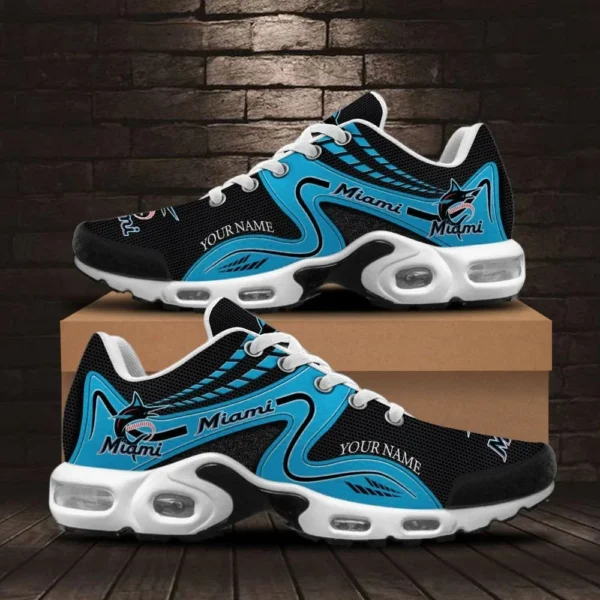 Miami Marlins Air Max Plus Shoes Sneaker 2027 Limited Personalize Name
