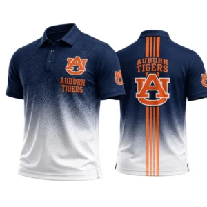 Auburn Tigers Polo Shirt Bottom Slit Button-up Shirts 2027 Limited