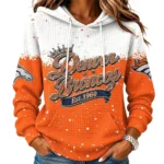 Denver Broncos Women’s Waffle Pullover Hoodie New 2026 Limited