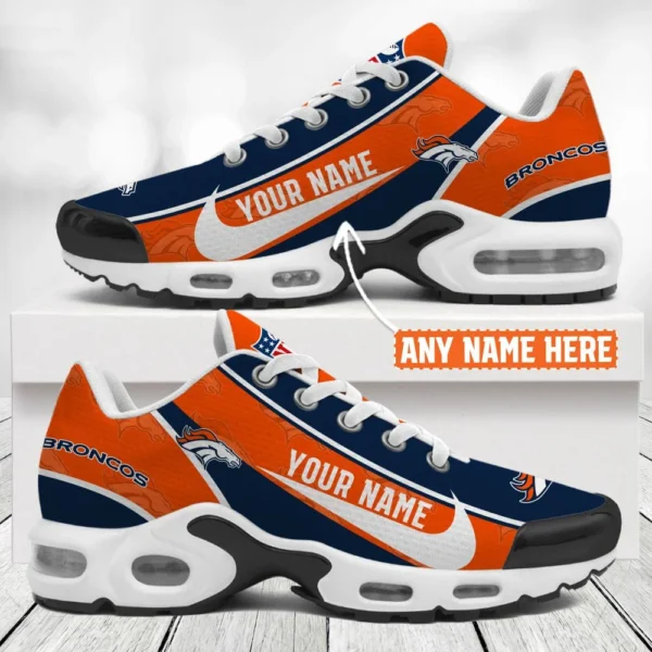 Denver Broncos Air Max Plus Shoes Sneaker Limited For Men Women Personalize Name