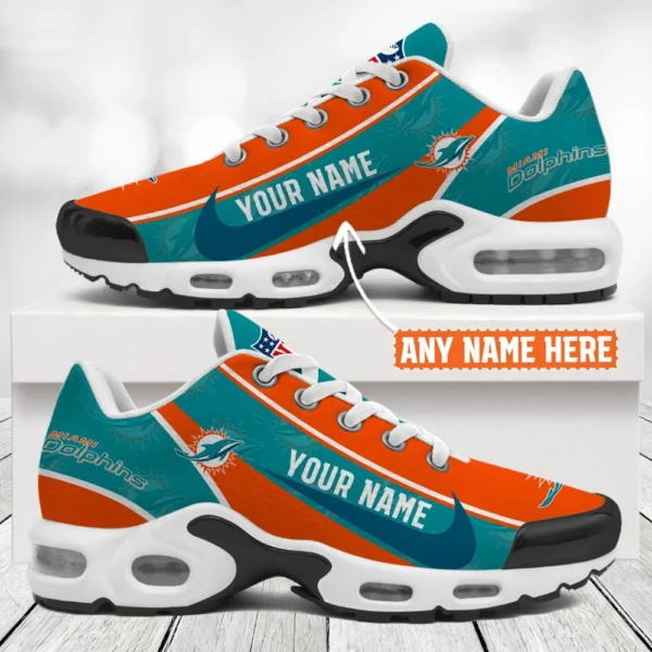 Miami Dolphins Air Max Plus Shoes Sneaker Limited For Men Women Personalize Name