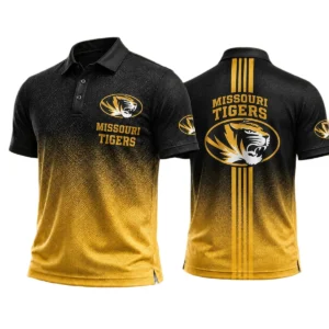 Missouri Tigers Polo Shirt Bottom Slit Button-up Shirts 2027 Limited