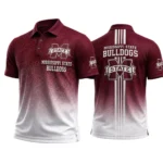 Mississippi State Bulldogs Polo Shirt Bottom Slit Button-up Shirts 2027 Limited