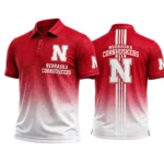 Nebraska Cornhuskers Polo Shirt Bottom Slit Button-up Shirts 2027 Limited