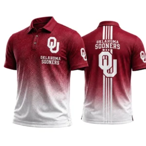 Oklahoma Sooners Polo Shirt Bottom Slit Button-up Shirts 2027 Limited