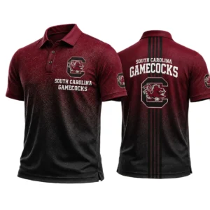South Carolina Gamecocks Polo Shirt Bottom Slit Button-up Shirts 2027 Limited
