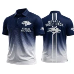 Nevada Wolf Pack Polo Shirt Bottom Slit Button-up Shirts 2027 Limited