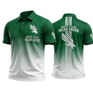 North Texas Mean Polo Shirt Bottom Slit Button-up Shirts 2027 Limited