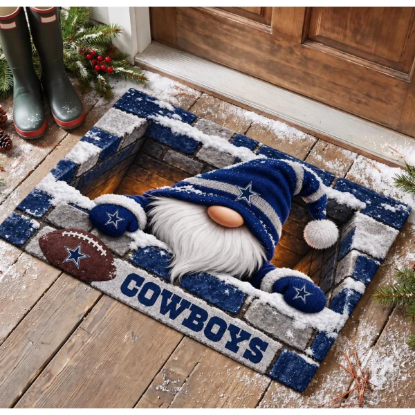 Dallas Cowboys Premium Coir Door Mat Rubber Backed Gift For Christmas