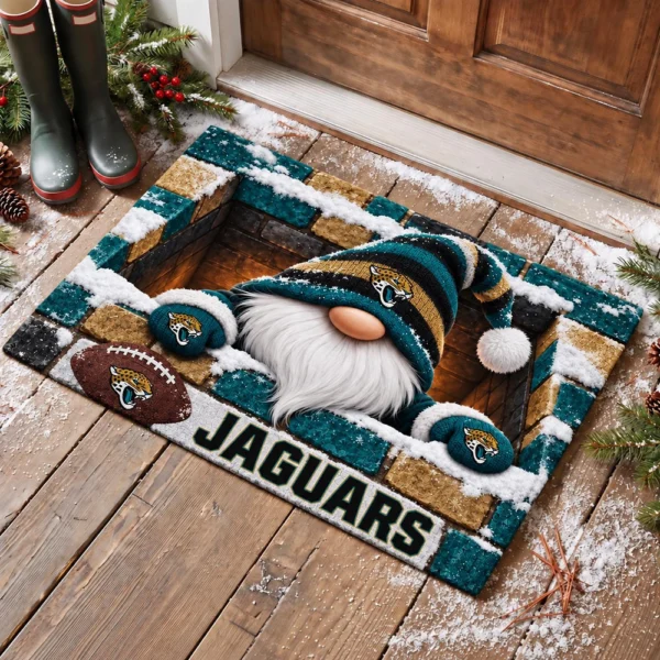 Jacksonville Jaguars Premium Coir Door Mat Rubber Backed Gift For Christmas