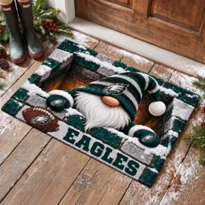 Philadelphia Eagles Premium Coir Door Mat Rubber Backed Gift For Christmas