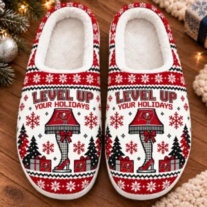 Tampa Bay Buccaneers Fluffy Plush House Slippers Unisex 2026 Gift For Christmas
