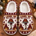 Washington Commanders House Slippers Fluffy Plush Unisex Limited Gift For Christmas