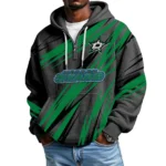Dallas Stars Men Hoodie Quarter Zip Waffle Knit 2026 Limited