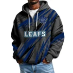 Toronto Maple Leafs Men Hoodie Quarter Zip Waffle Knit 2026 Limited