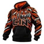 Cincinnati Bengals Men's Waffle Knit Pullover Hoodie 2026 Limited