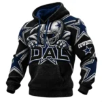 Dallas Cowboys Men's Waffle Knit Pullover Hoodie 2026 Limited