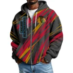 Chicago Blackhawks Men Hoodies Full Zip Up Waffle Long Sleeve Sweatshirts Hooded 2026 Limited