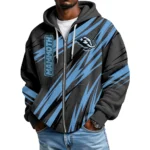 Utah Hockey Club Men Hoodies Full Zip Up Waffle Long Sleeve Sweatshirts Hooded 2026 Limited
